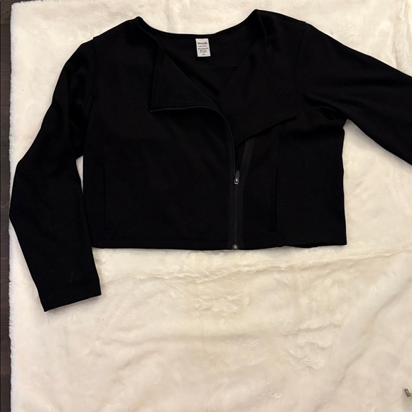 Wool & Co Women's Lou Ponte Moto Jacket - Picture 6 of 9